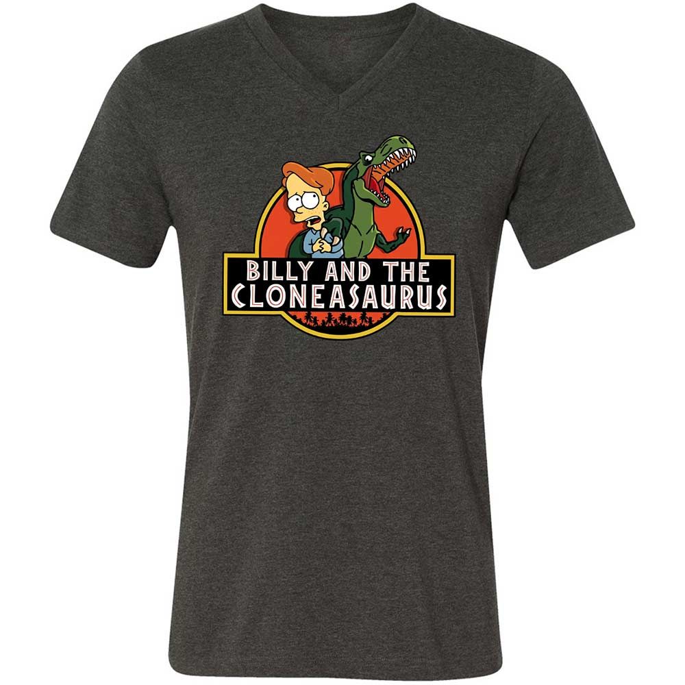 Billy And The Cloneasaurus - Dark Grey Heather - 8