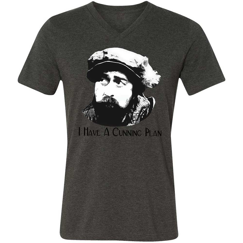I Have A Cunning Plan - Dark Grey Heather - 8