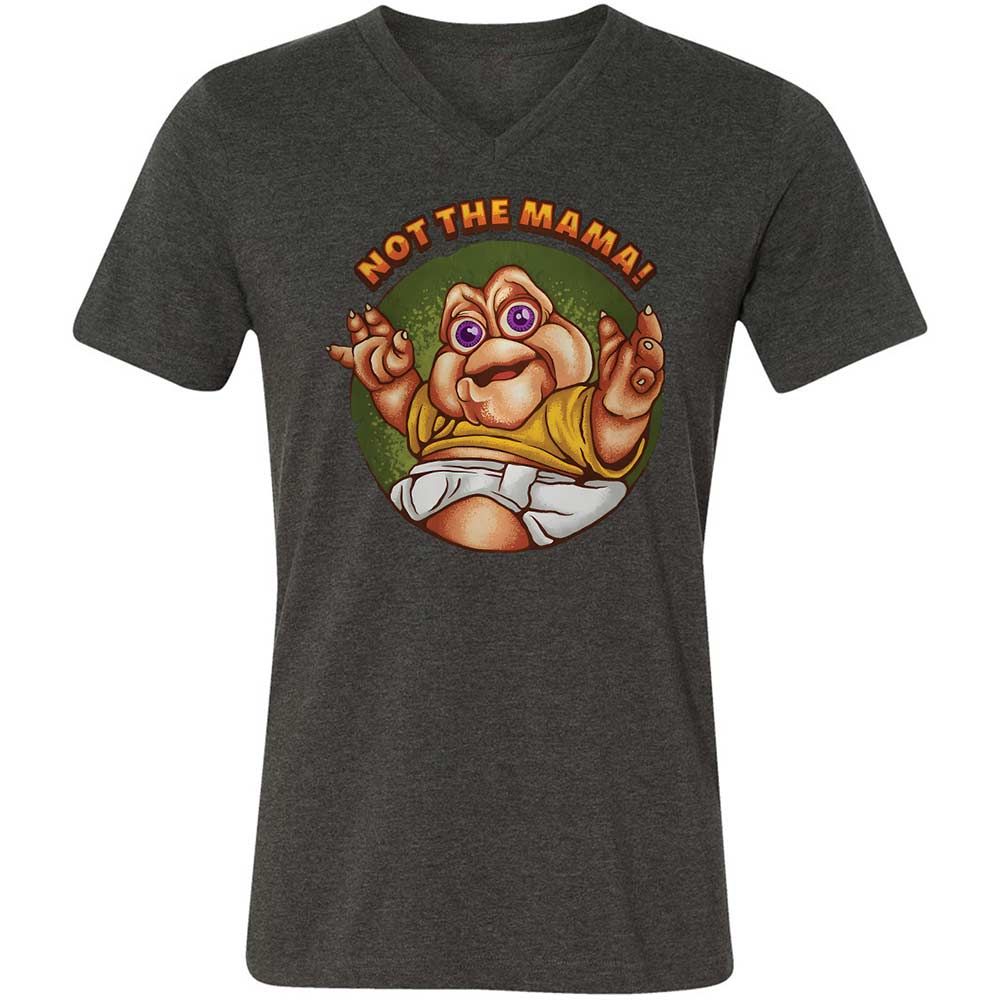 Not The Mama - Dark Grey Heather - 8