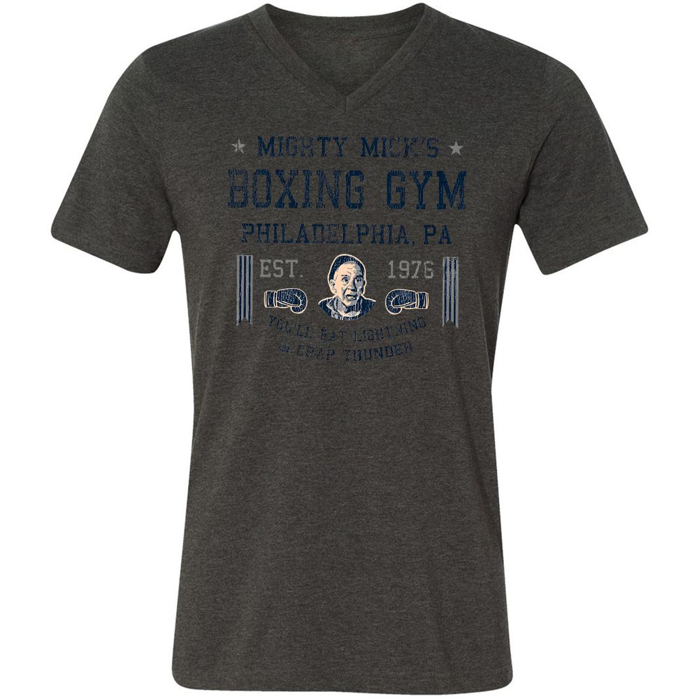 Mighty Mick Boxing Gym - Dark Grey Heather - 8