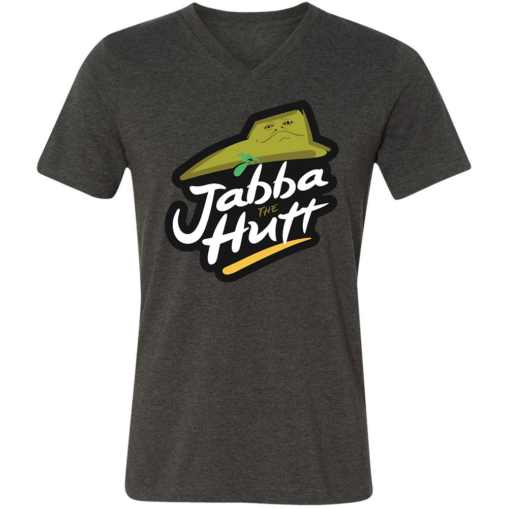 Unisex V-Neck T-Shirt - D4MF764W - Dark Grey Heather - 8