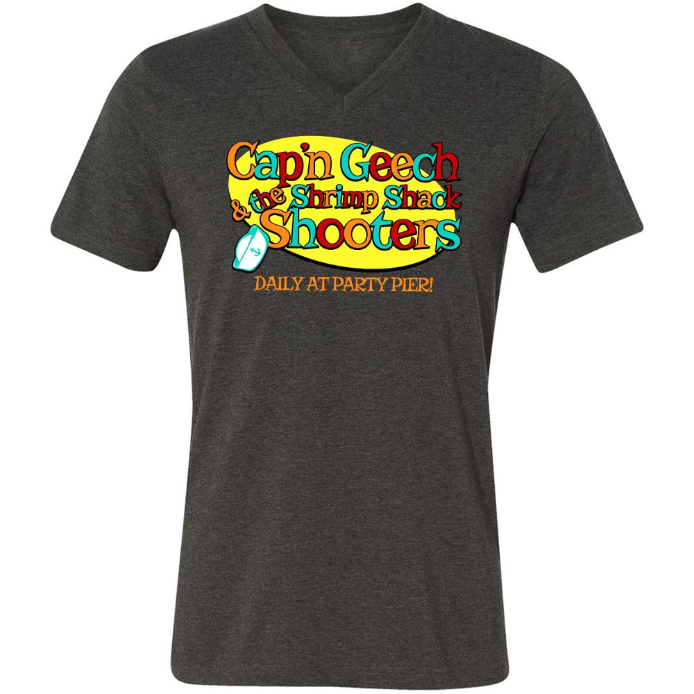 Unisex V-Neck T-Shirt - UYNWFEAZ - Dark Grey Heather - 8
