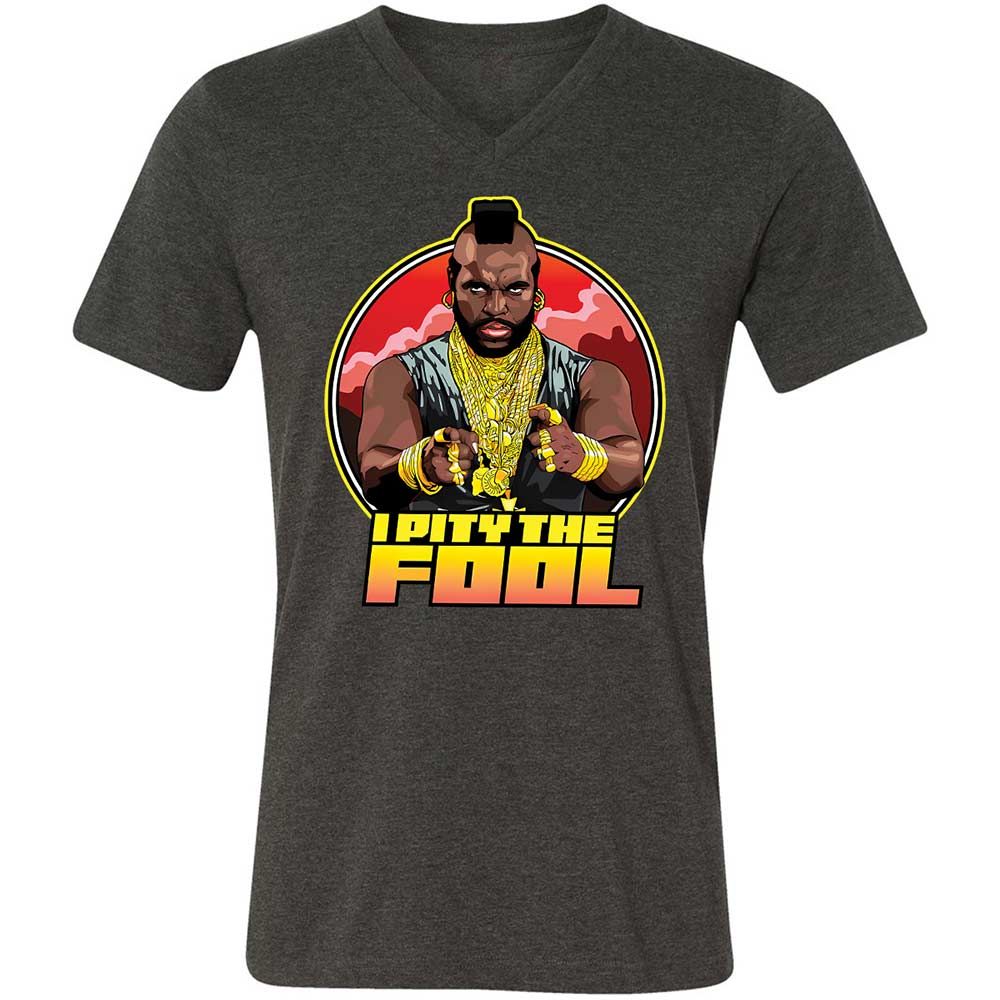 I Pity the Fool - Dark Grey Heather - 8
