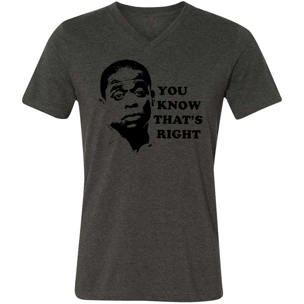 You Know That's Right - Dark Grey Heather - 8