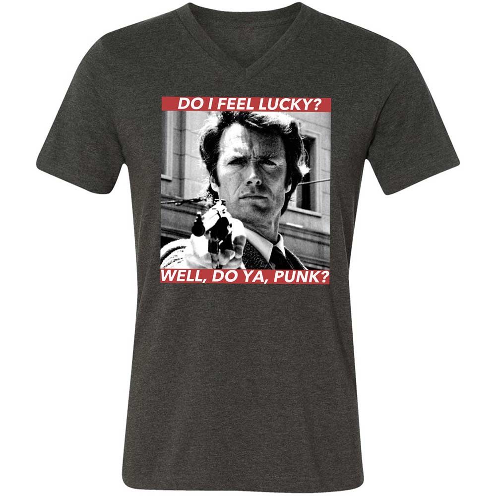 Do you feel lucky - Dark Grey Heather - 8