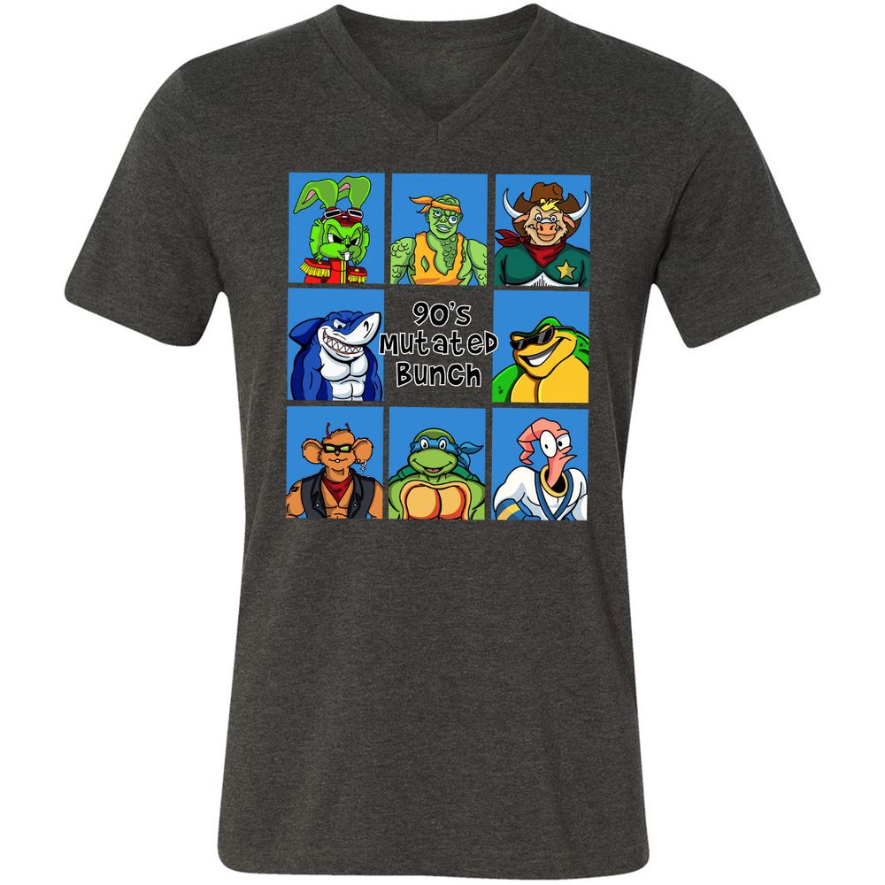 90's Mutated Bunch - Dark Grey Heather - 8