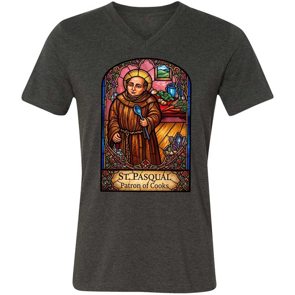 Patron of Cooks - Dark Grey Heather - 8