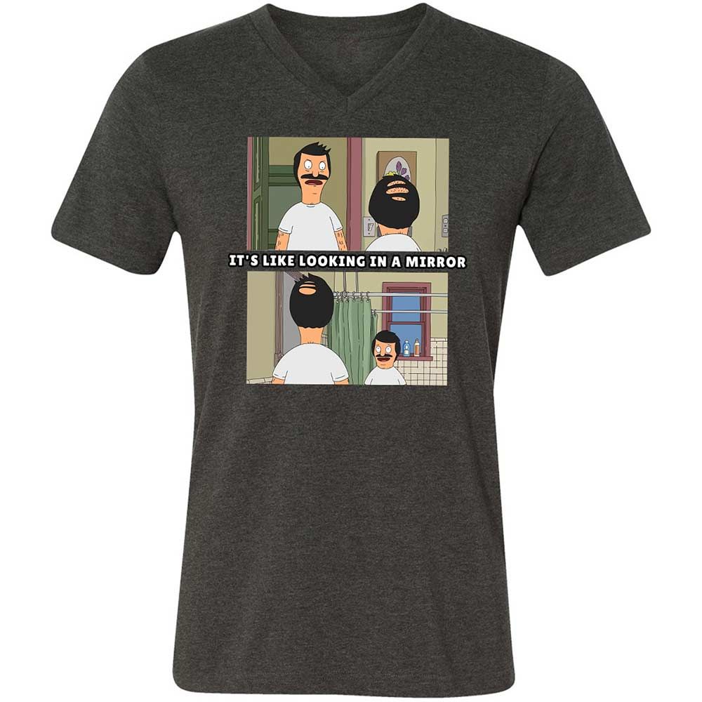 It's like looking in a mirror - Dark Grey Heather - 8