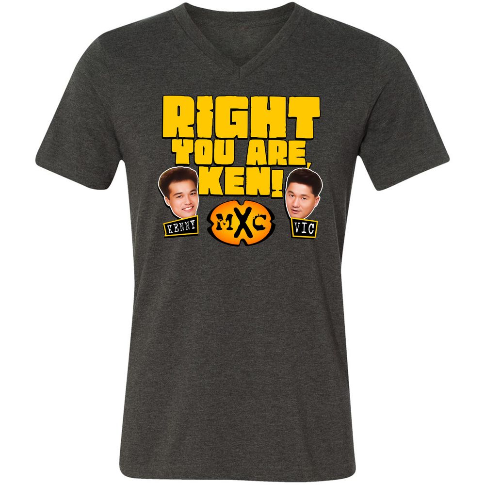 RIGHT YOU ARE, KEN! - Dark Grey Heather - 8