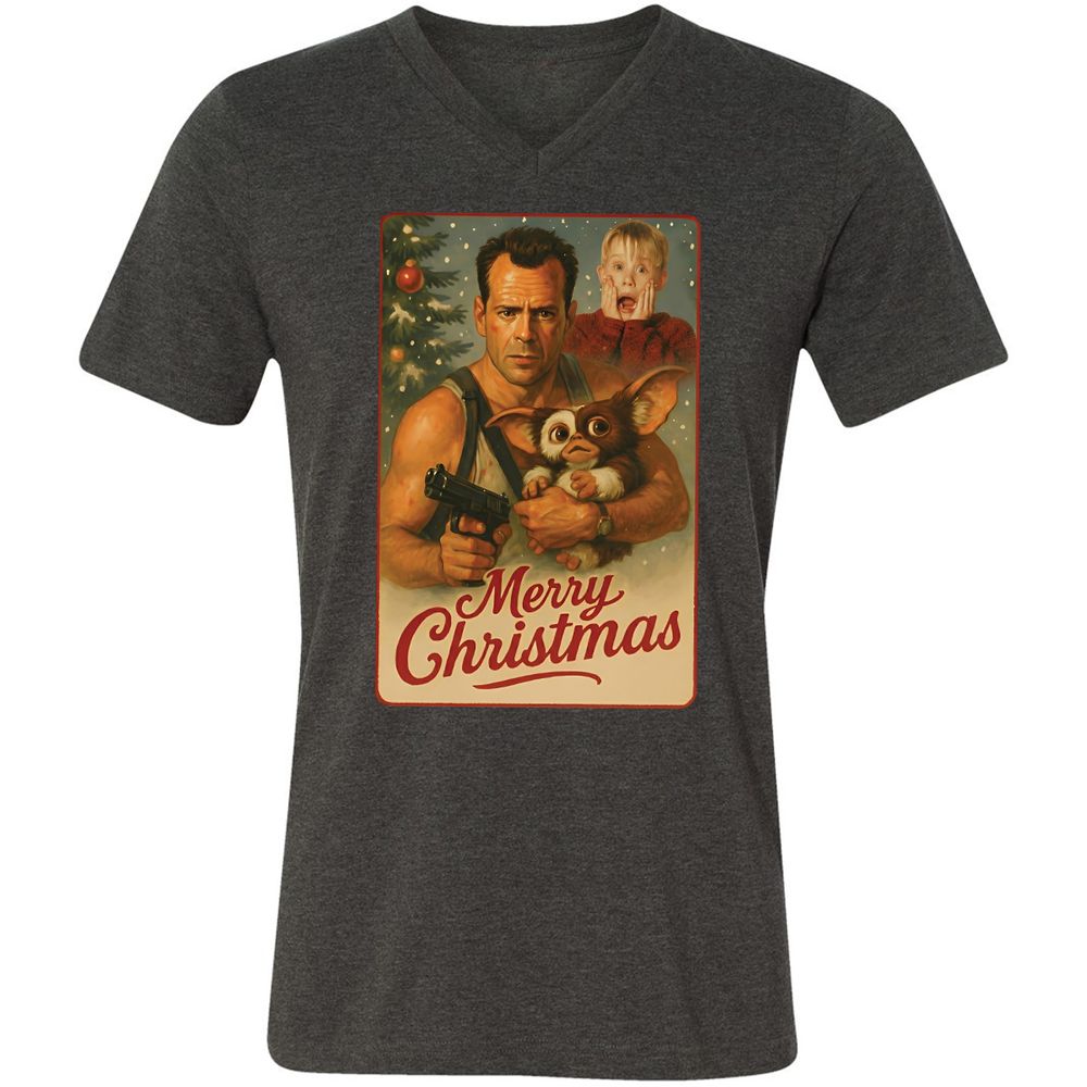 Merry Christmas - Dark Grey Heather - 8