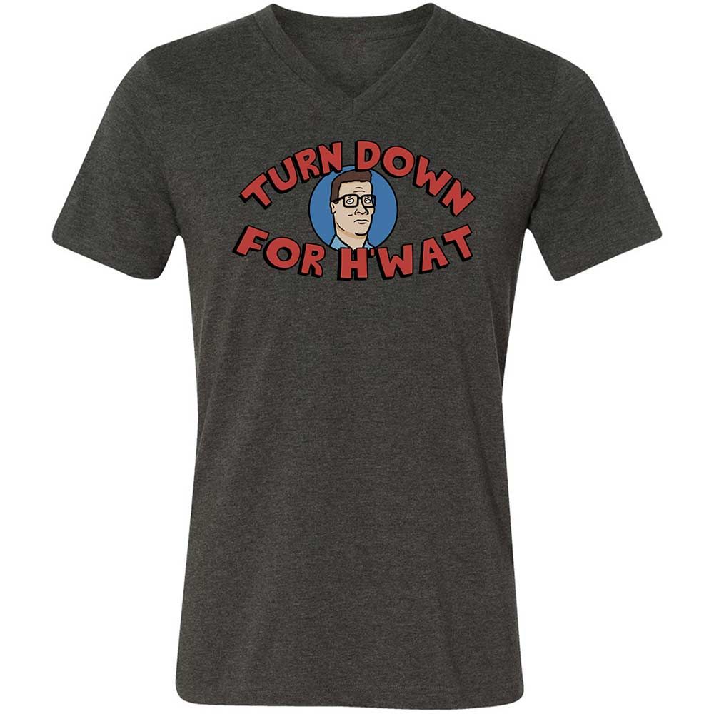 Turn Down For H'wat - Dark Grey Heather - 8