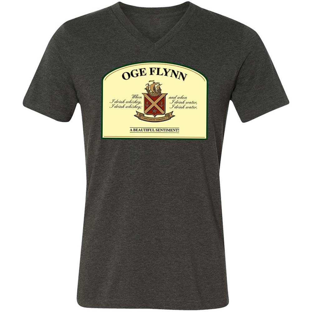 When I drink whiskey, when I drink water - Dark Grey Heather - 8