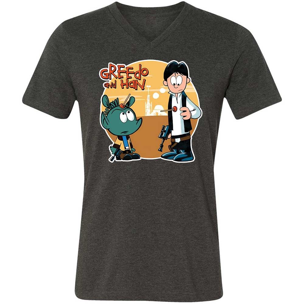 Greedo & Han - Dark Grey Heather - 8