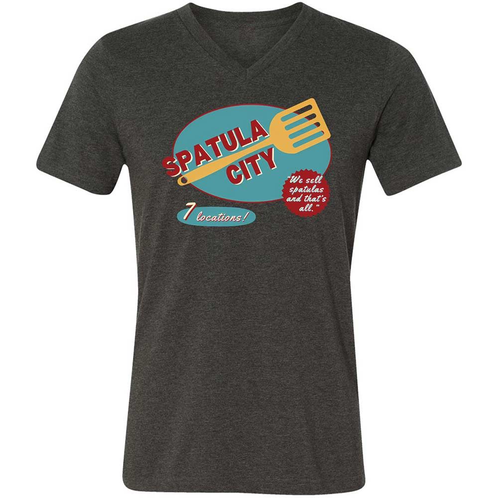 Spatula City - Dark Grey Heather - 8