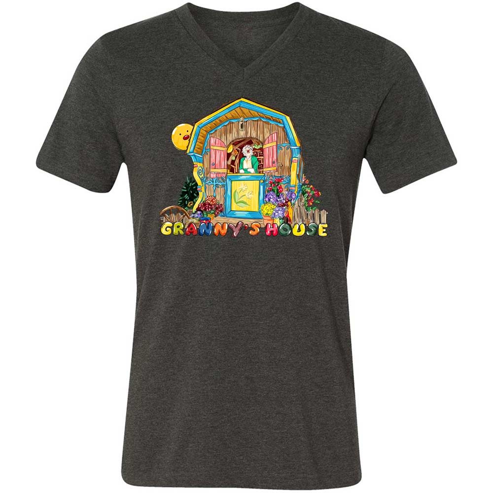 Granny Garbanzo Gardening Sunshine - Dark Grey Heather - 8