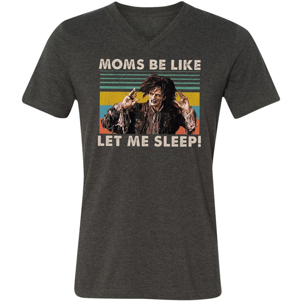 Unisex V-Neck T-Shirt - BX8T11YF - Dark Grey Heather - 8