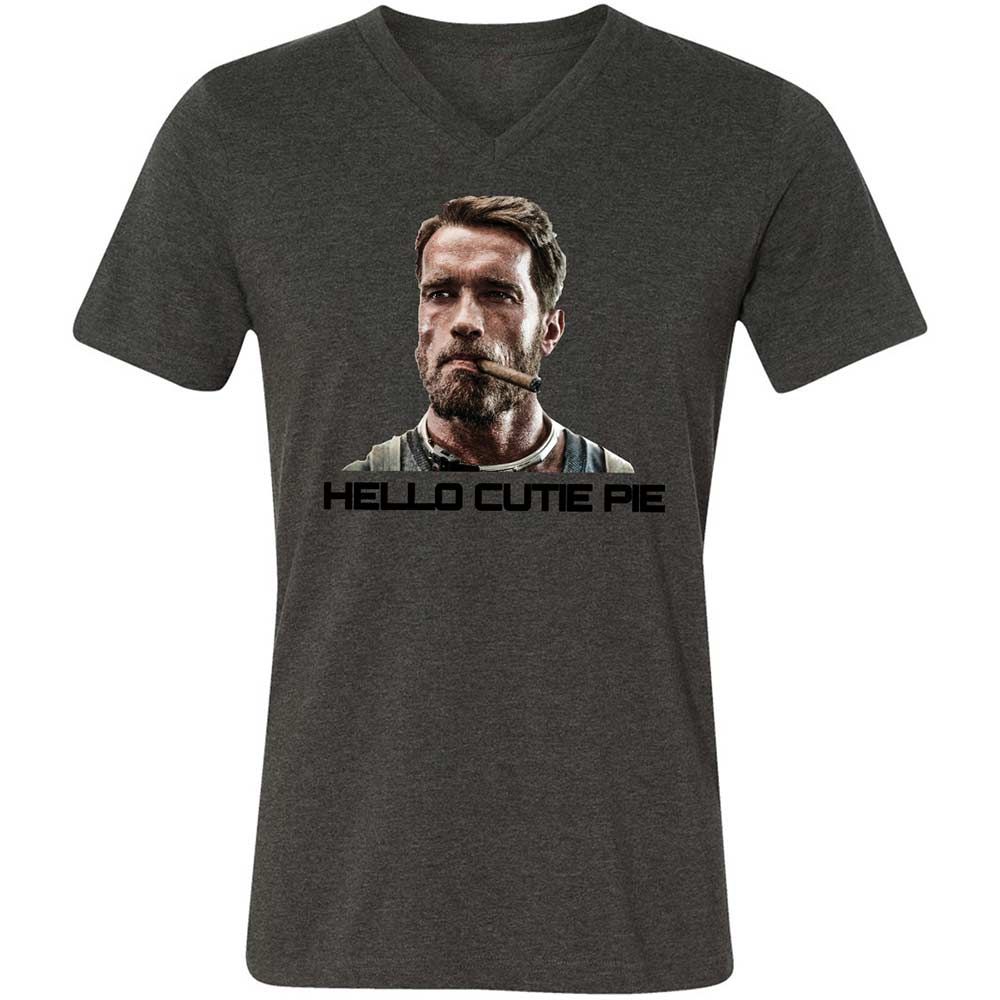 Hello Cutie Pie - Dark Grey Heather - 8