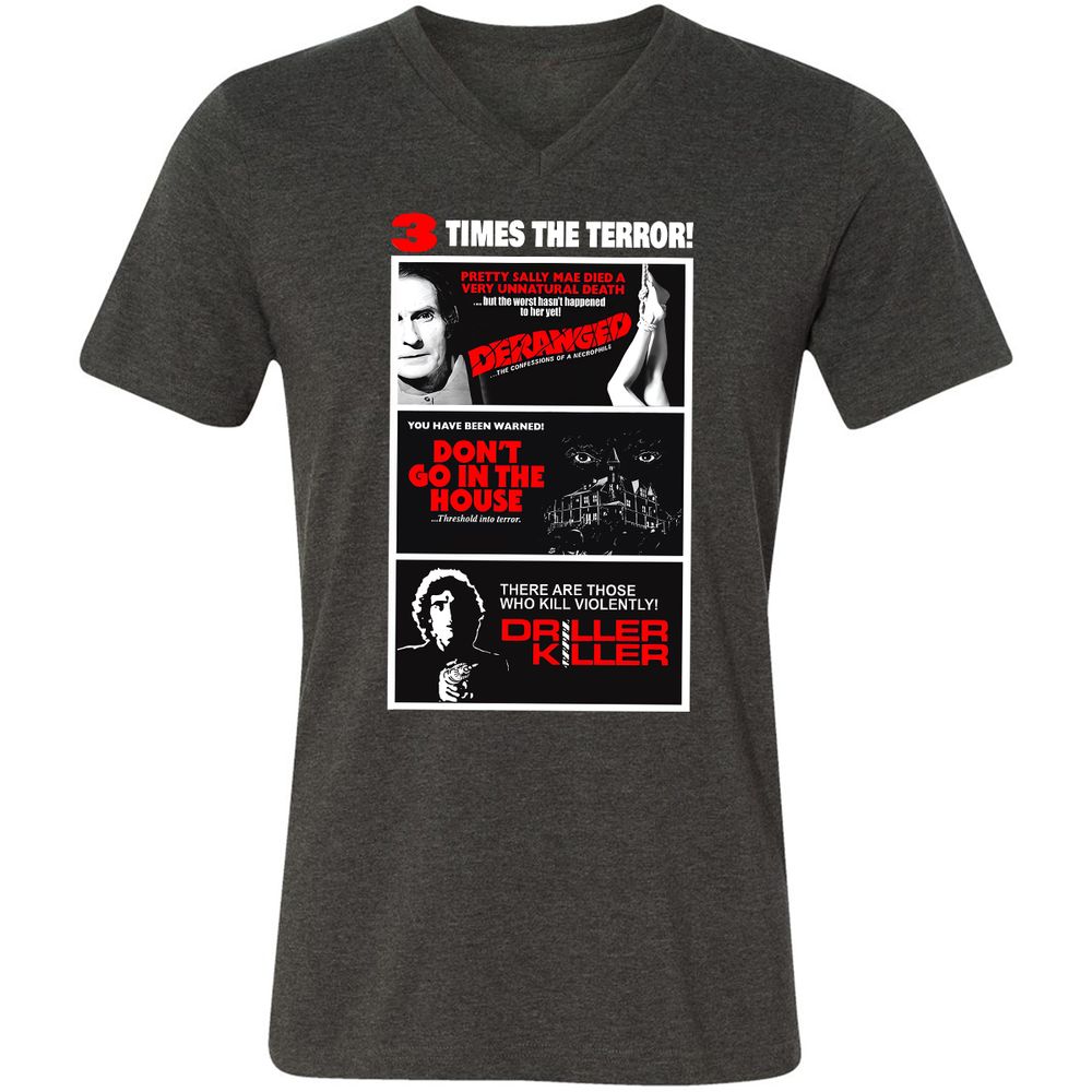 3 Times the Terror - Dark Grey Heather - 8