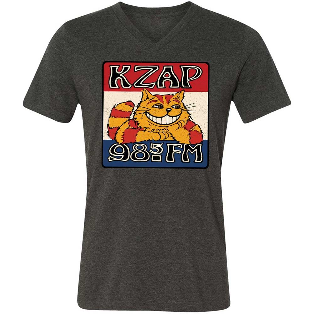 Unisex V-Neck T-Shirt - MKA6G9C6 - Dark Grey Heather - 8