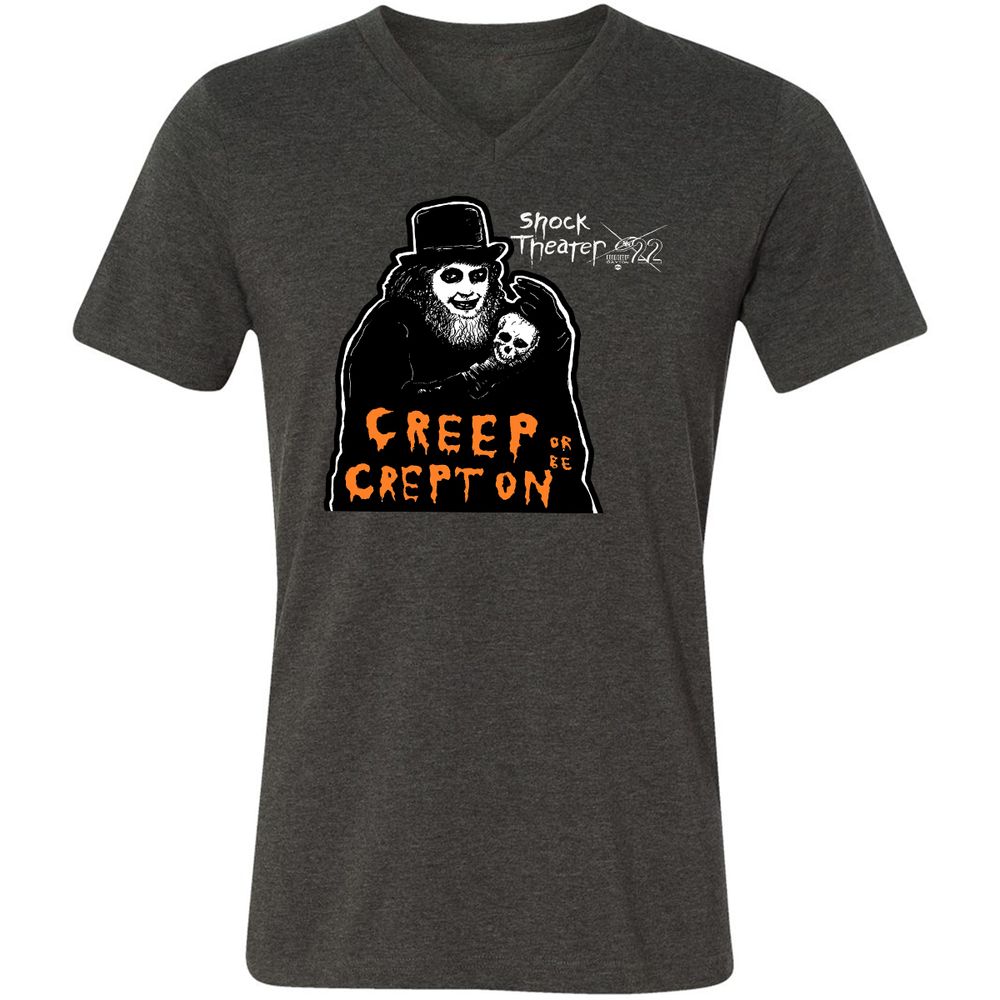 Shock creep crept - Dark Grey Heather - 8