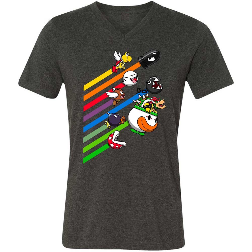 Villains Of Gaming - Dark Grey Heather - 8