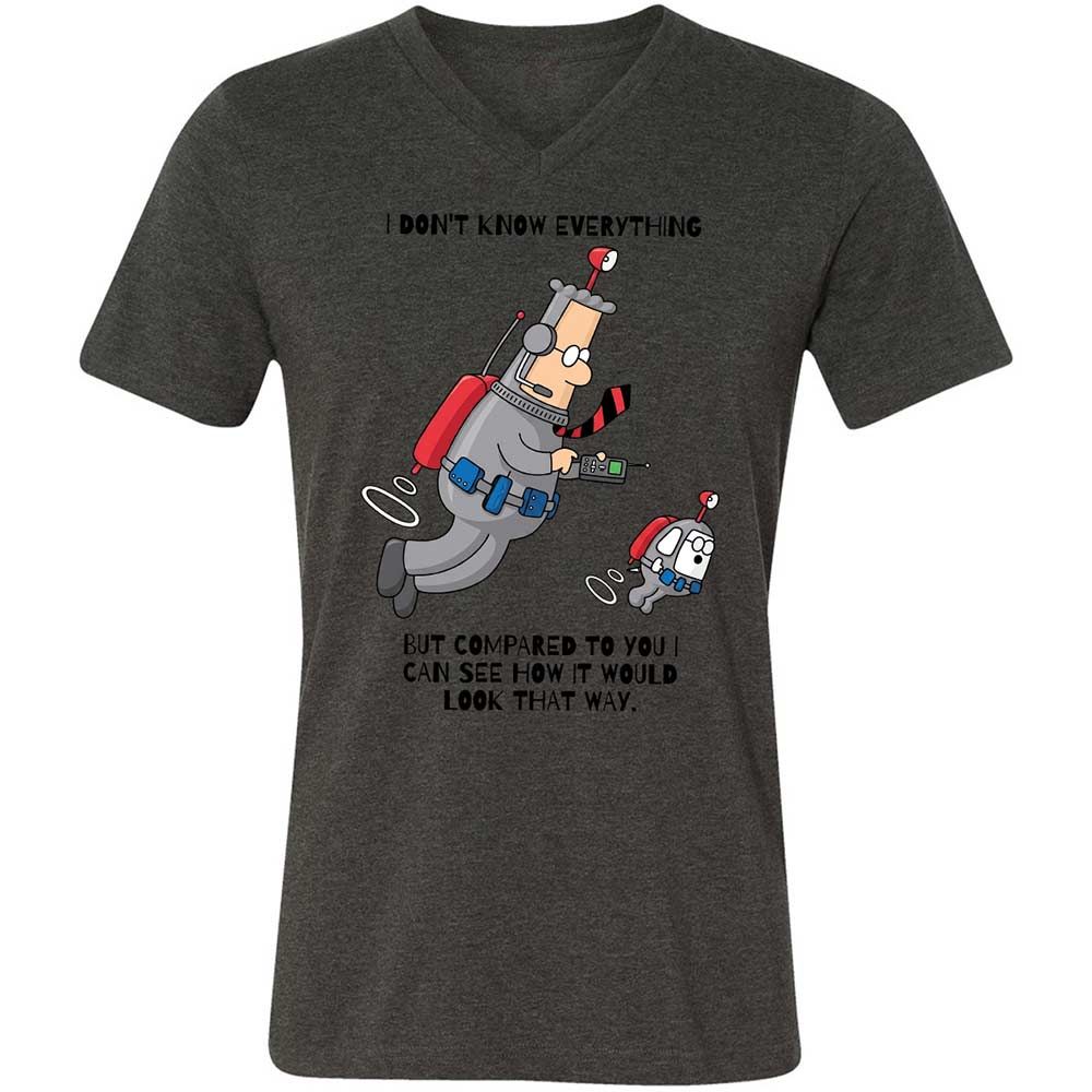 I don't know everything - Dark Grey Heather - 8