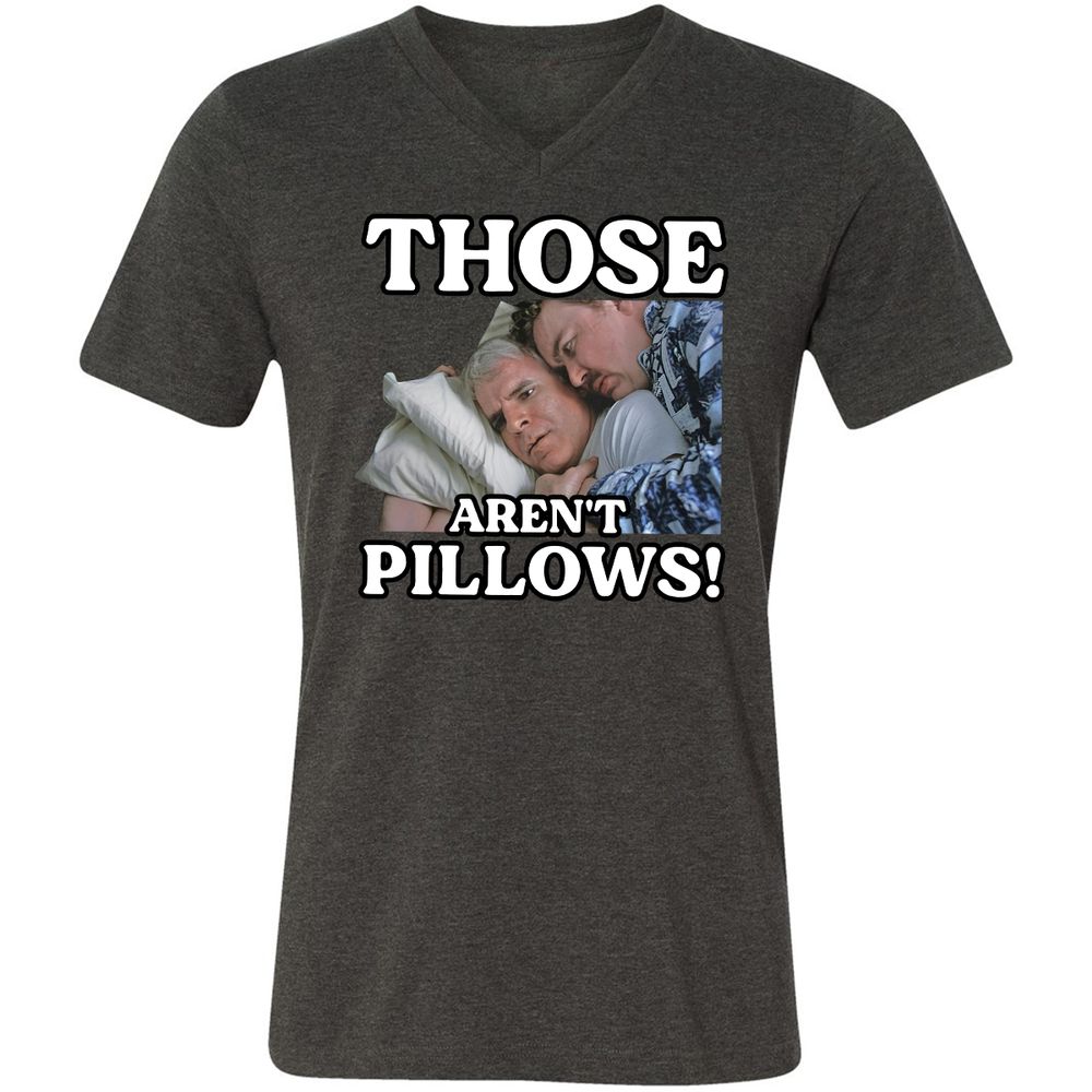 Unisex V-Neck T-Shirt - LBP6YN47 - Dark Grey Heather - 8
