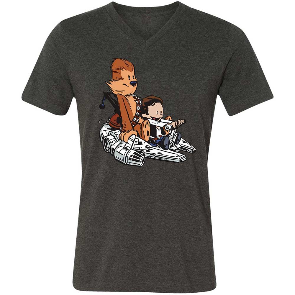 Han and Chewie - Dark Grey Heather - 8