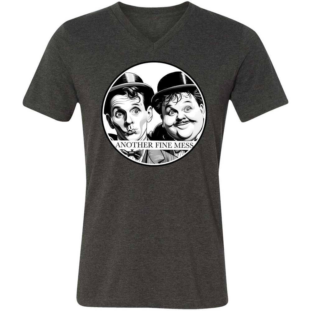 Another Fine Mess - Dark Grey Heather - 8