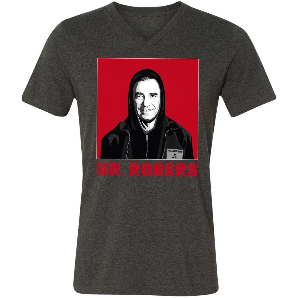 Won't You Be My Neighbor? - Dark Grey Heather - 8