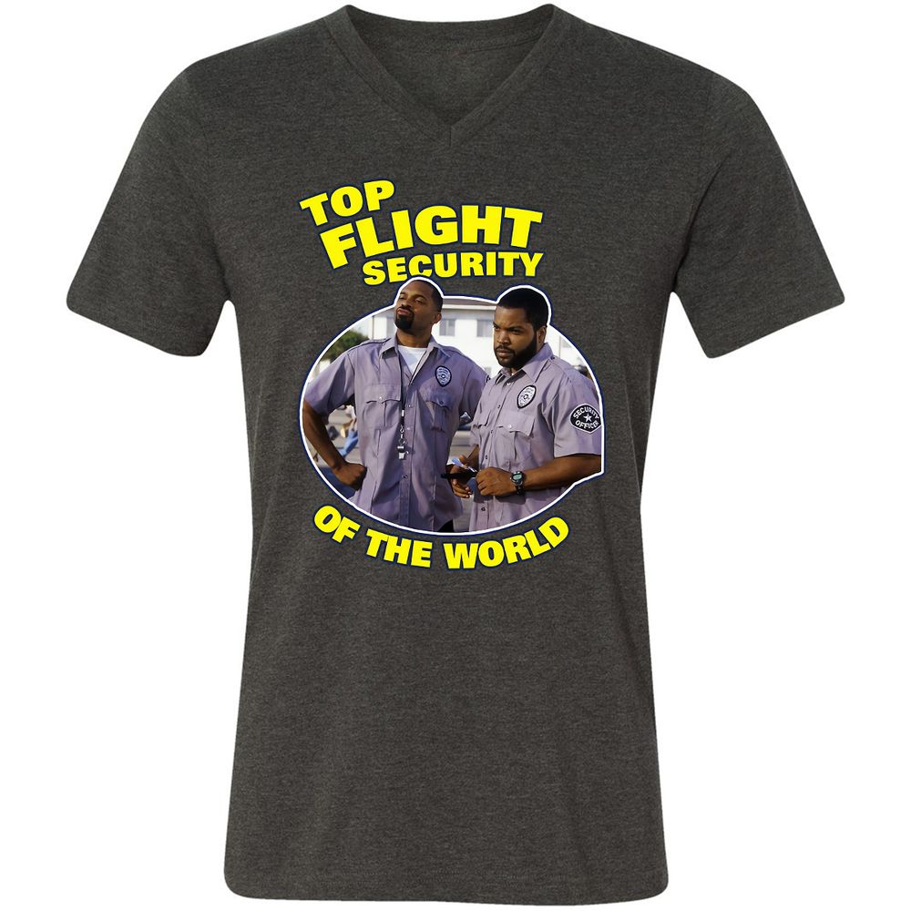 Unisex V-Neck T-Shirt - BTKZ44BV - Dark Grey Heather - 8