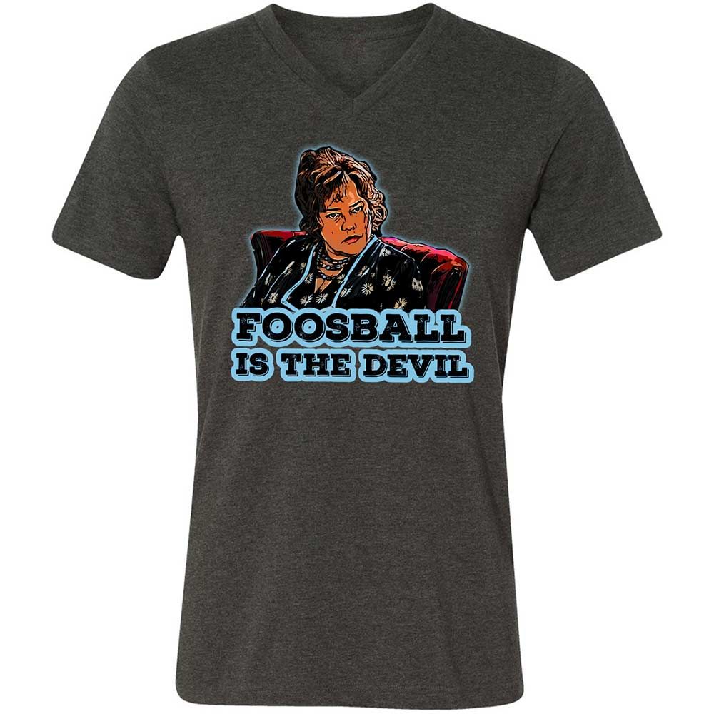 Unisex V-Neck T-Shirt - BL63YCGB - Dark Grey Heather - 8