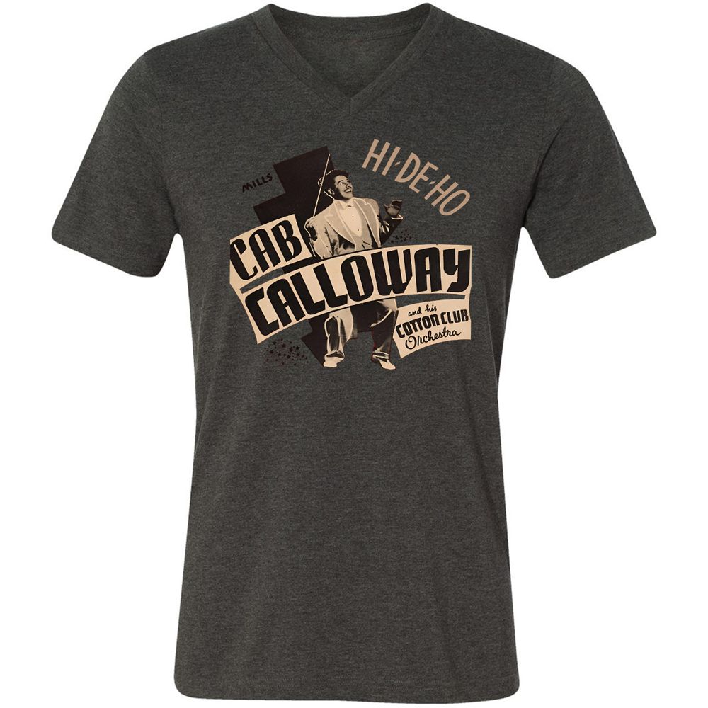 Unisex V-Neck T-Shirt - Z2LN933K - Dark Grey Heather - 8