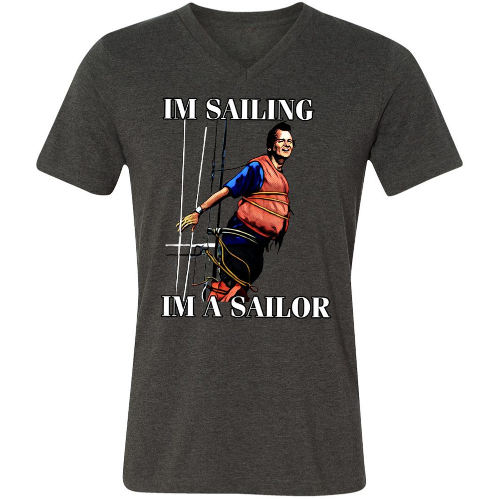 Im Sailing - Dark Grey Heather - 8
