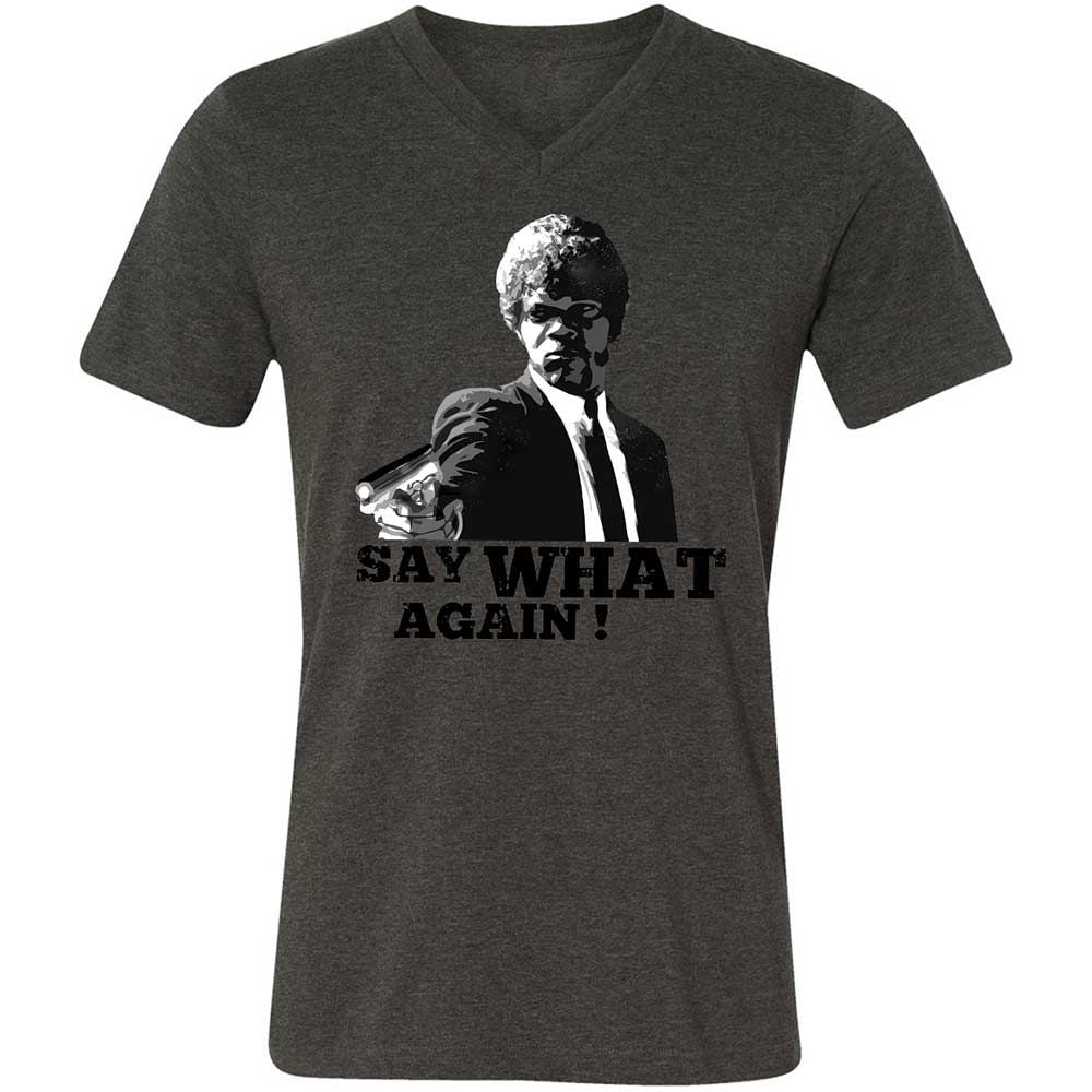 Say What Again - Dark Grey Heather - 8