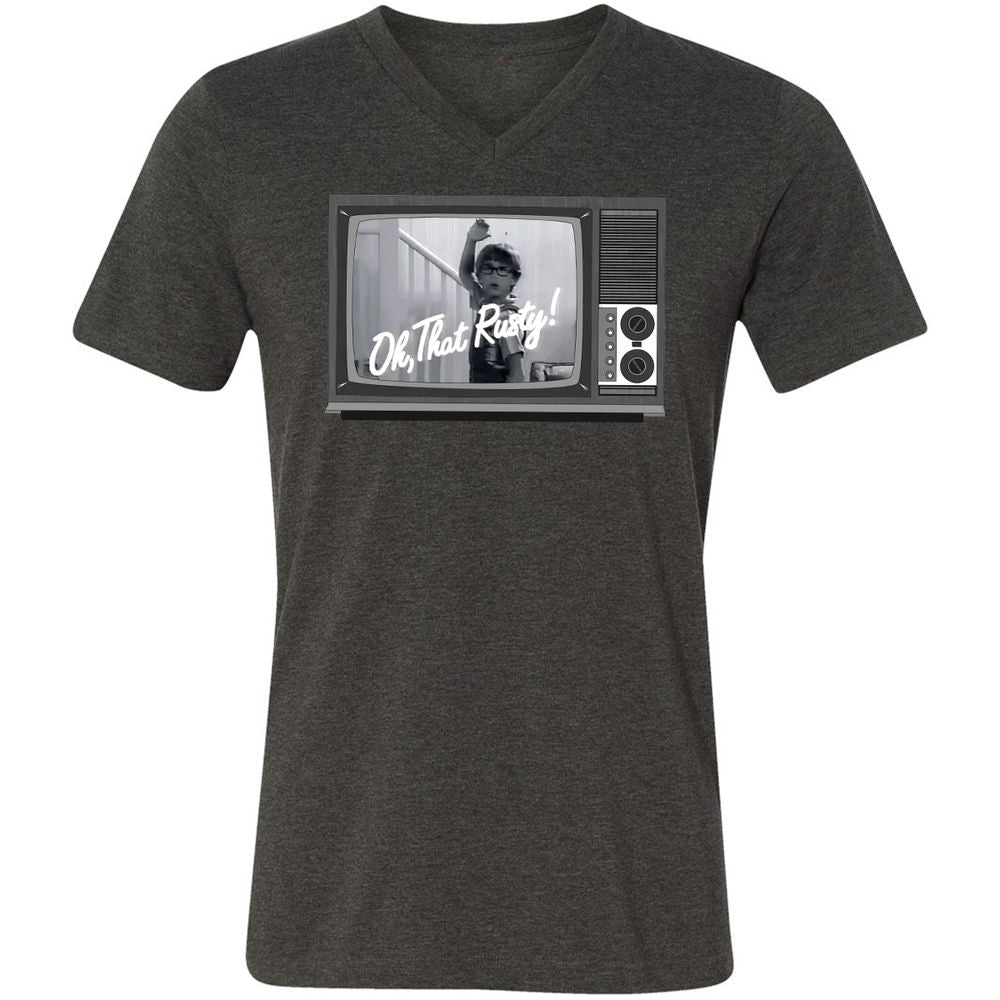 Oh That Rusty - Dark Grey Heather - 8