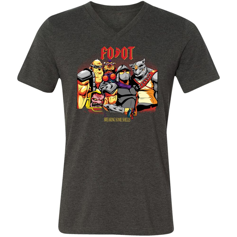 Unisex V-Neck T-Shirt - S697GV2C - Dark Grey Heather - 8