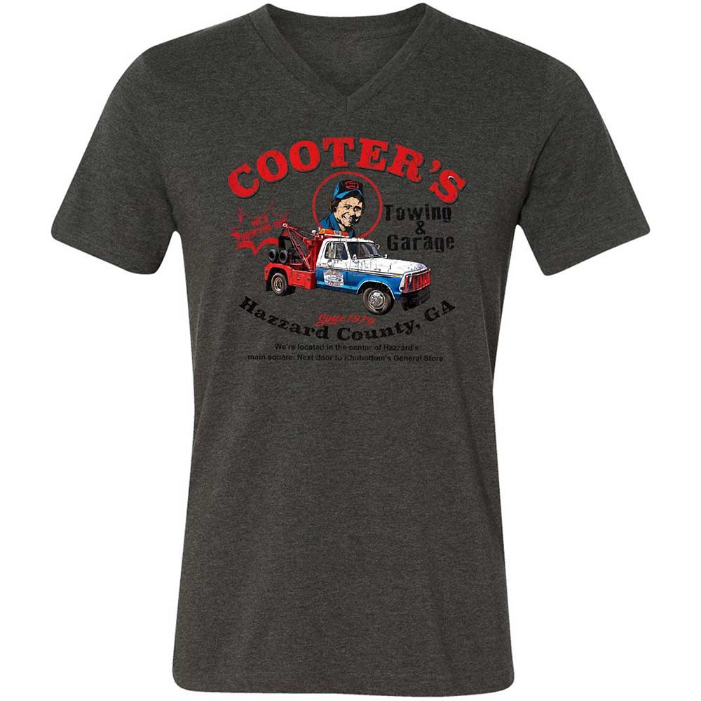 Unisex V-Neck T-Shirt - C16JXMKQ - Dark Grey Heather - 8