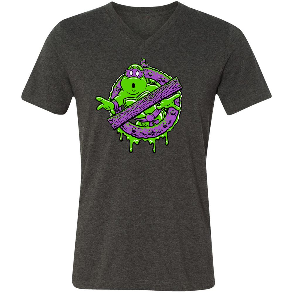 Unisex V-Neck T-Shirt - AN2CKJNP - Dark Grey Heather - 8