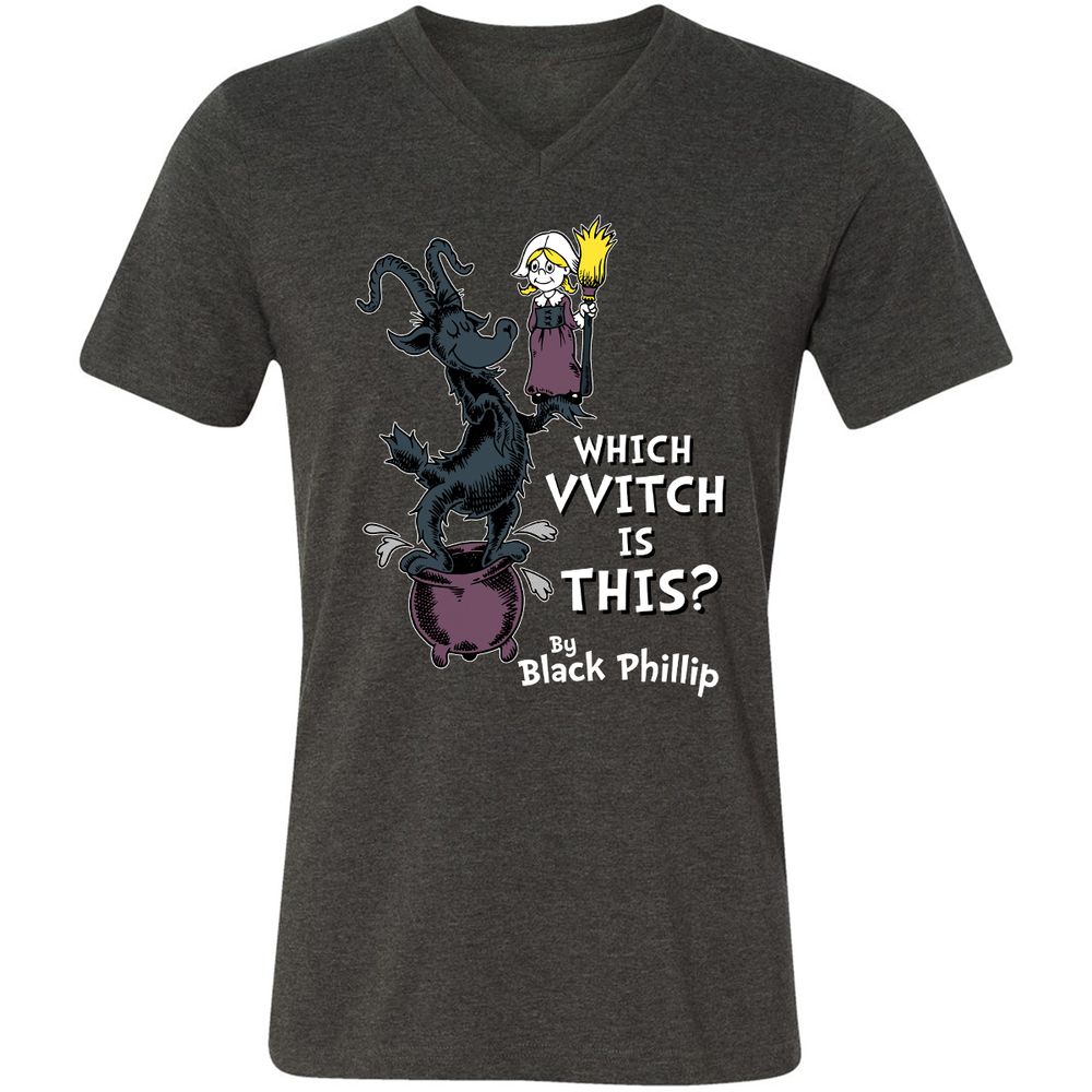 Unisex V-Neck T-Shirt - SBCW72VC - Dark Grey Heather - 8