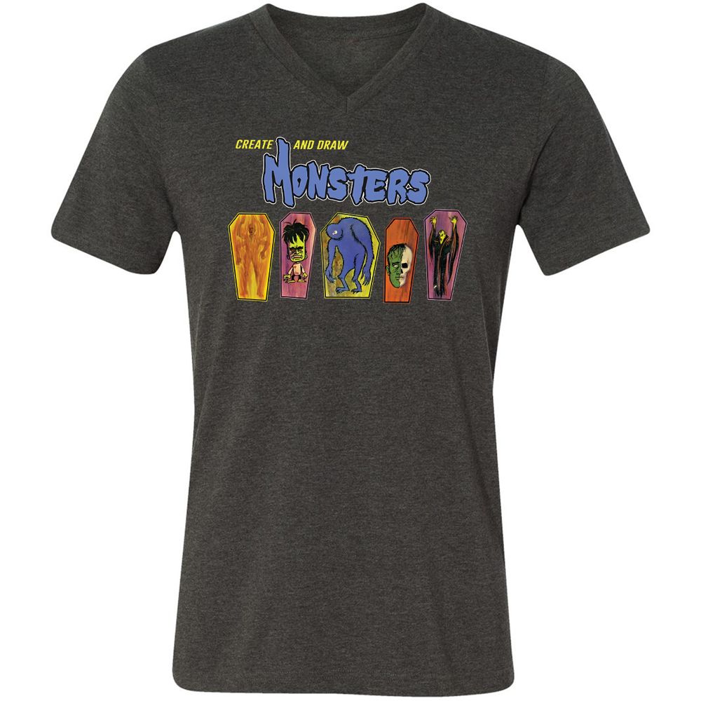 Monsters Draw - Dark Grey Heather - 8