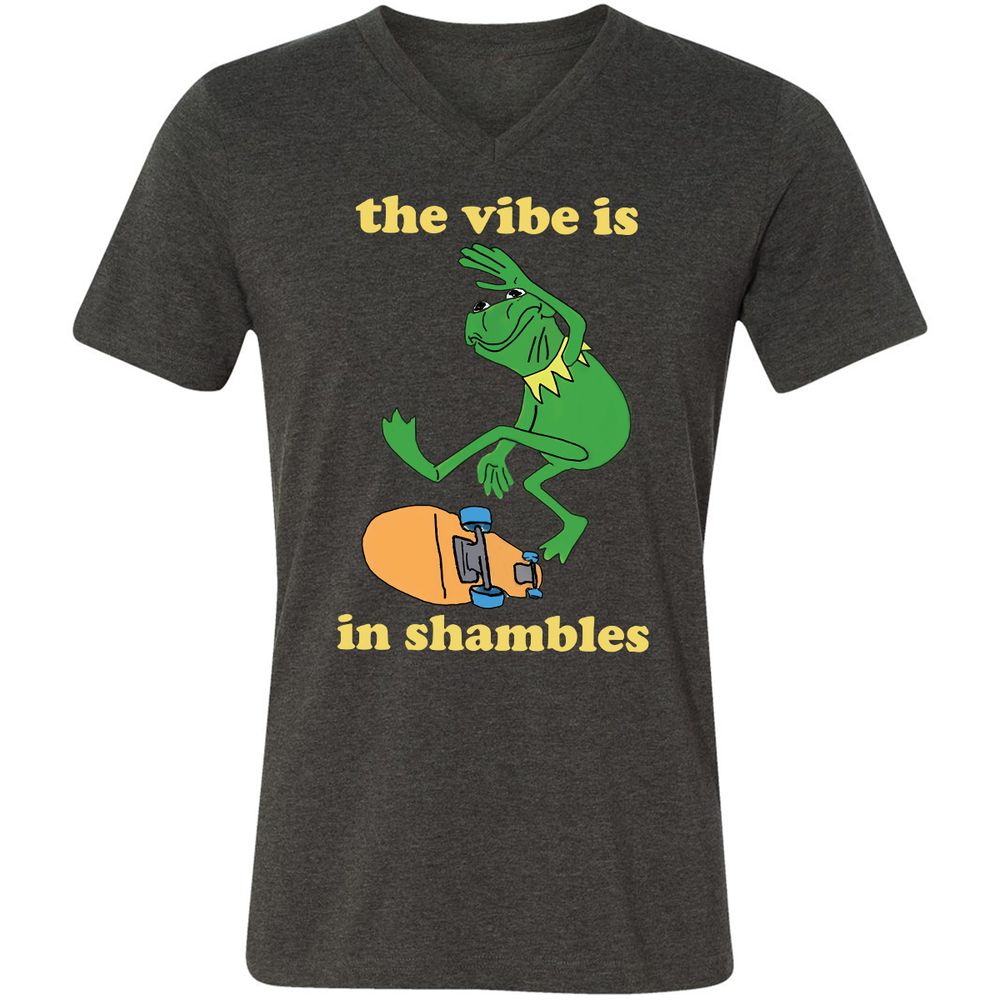 Shambles vibe - Dark Grey Heather - 8