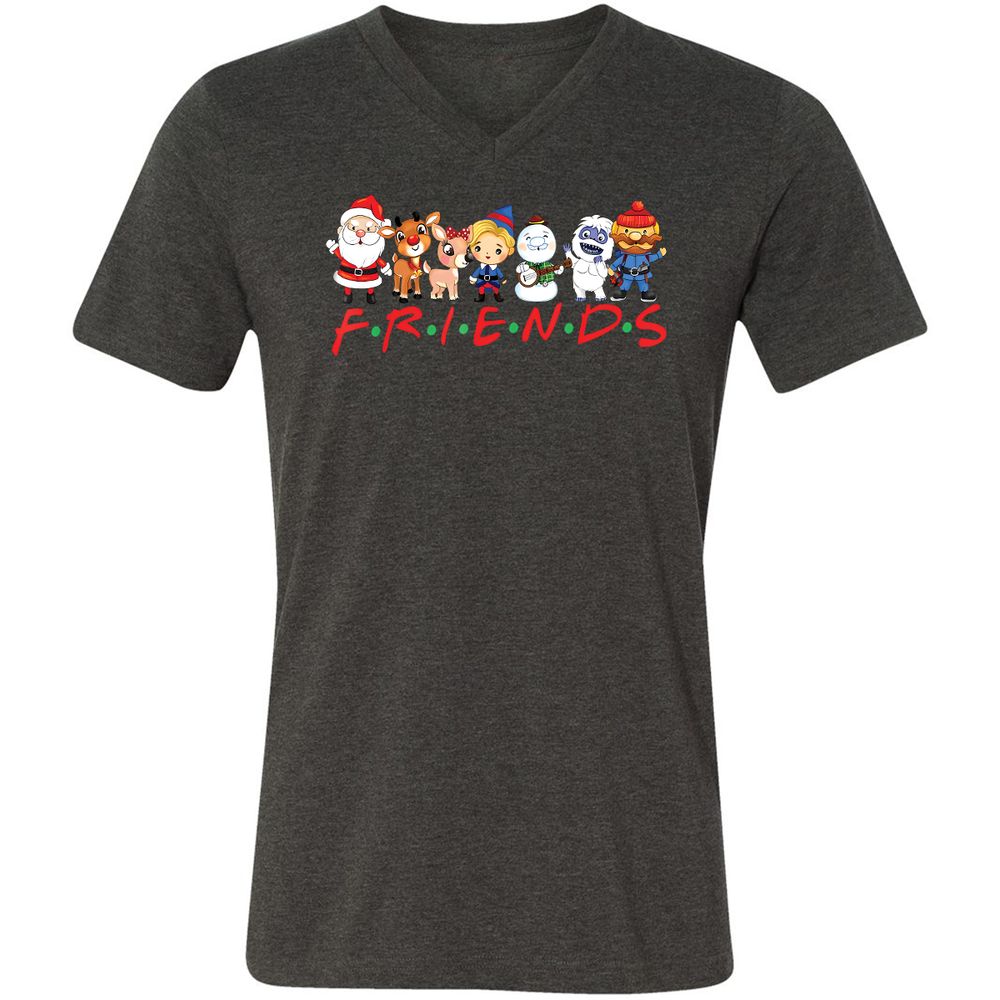 Friends Christmas - Dark Grey Heather - 8