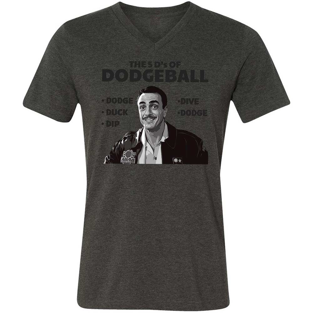 Unisex V-Neck T-Shirt - SWYPXRB3 - Dark Grey Heather - 8