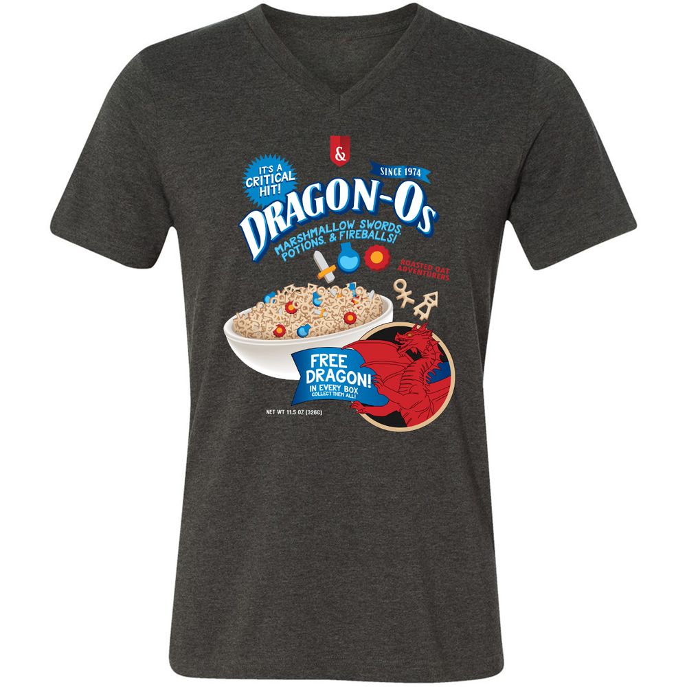 Unisex V-Neck T-Shirt - DPXAZ5ZU - Dark Grey Heather - 8