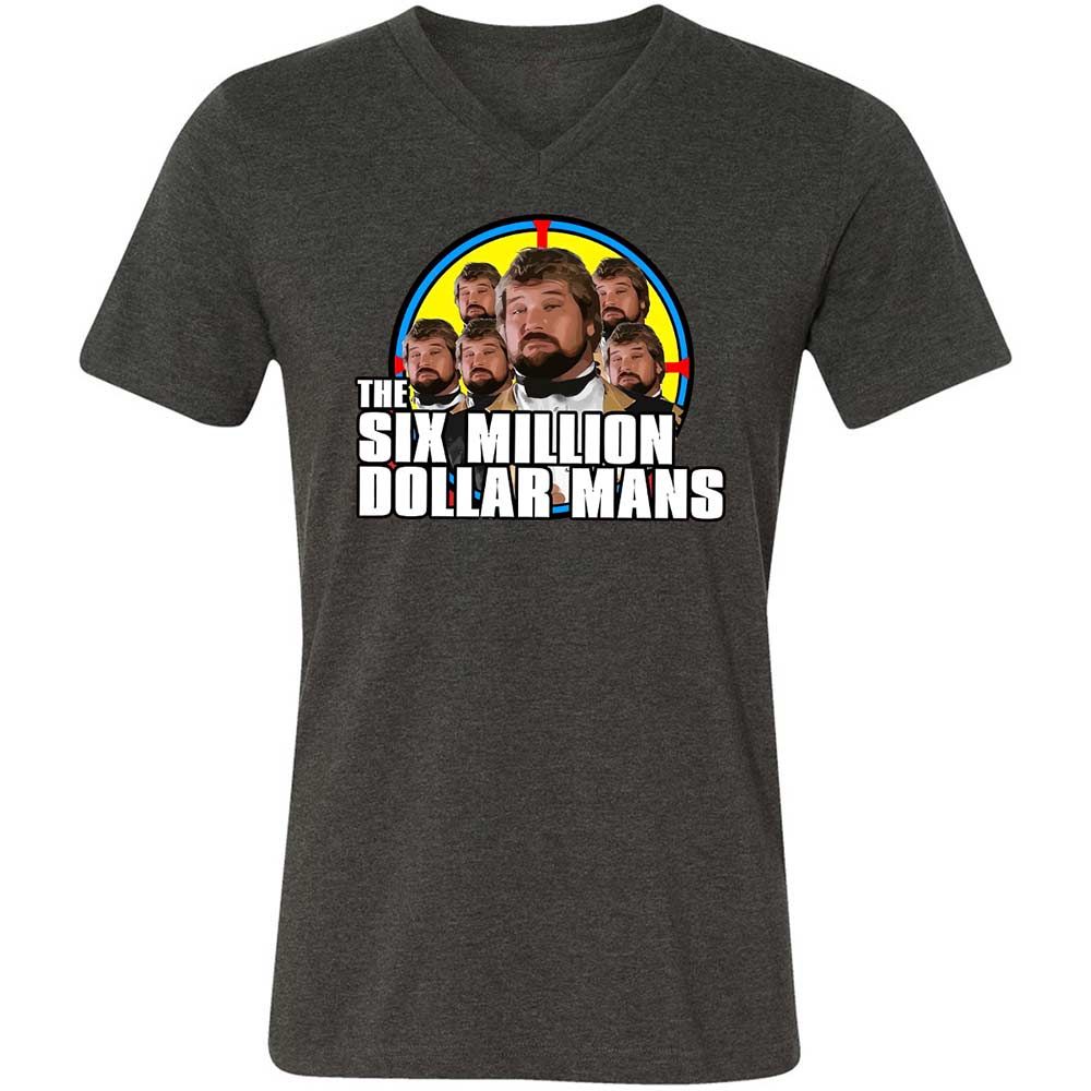 The Six Million Dollar Mans - Dark Grey Heather - 8