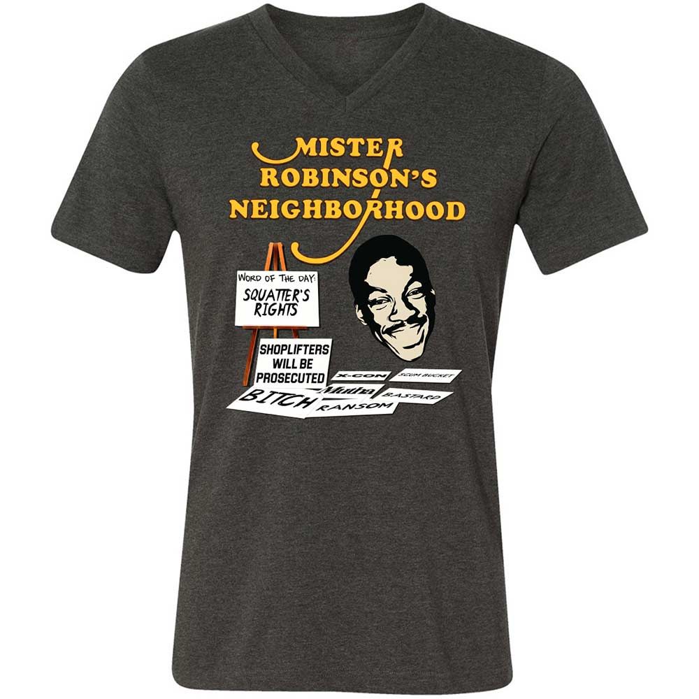 Mister Robinson's Neighborhood - Dark Grey Heather - 8