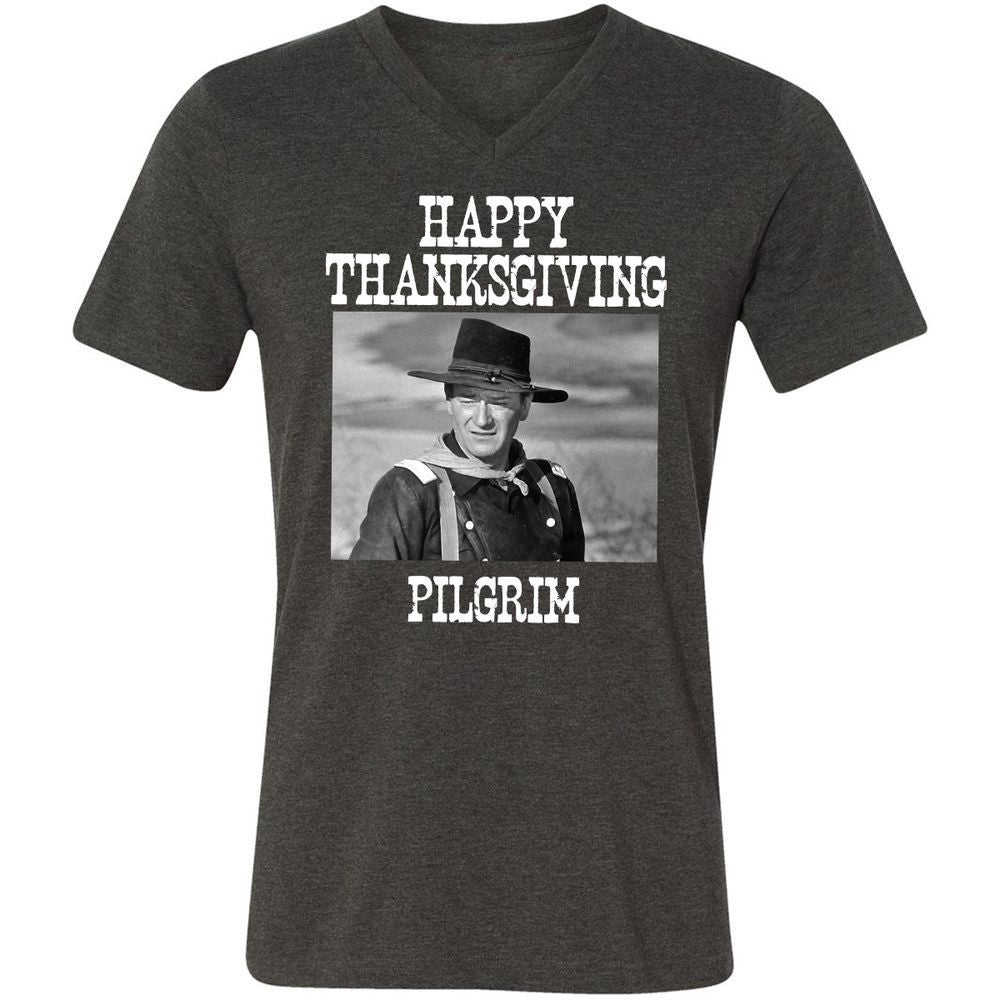 THANKSGIVING PILGRIM - Dark Grey Heather - 8