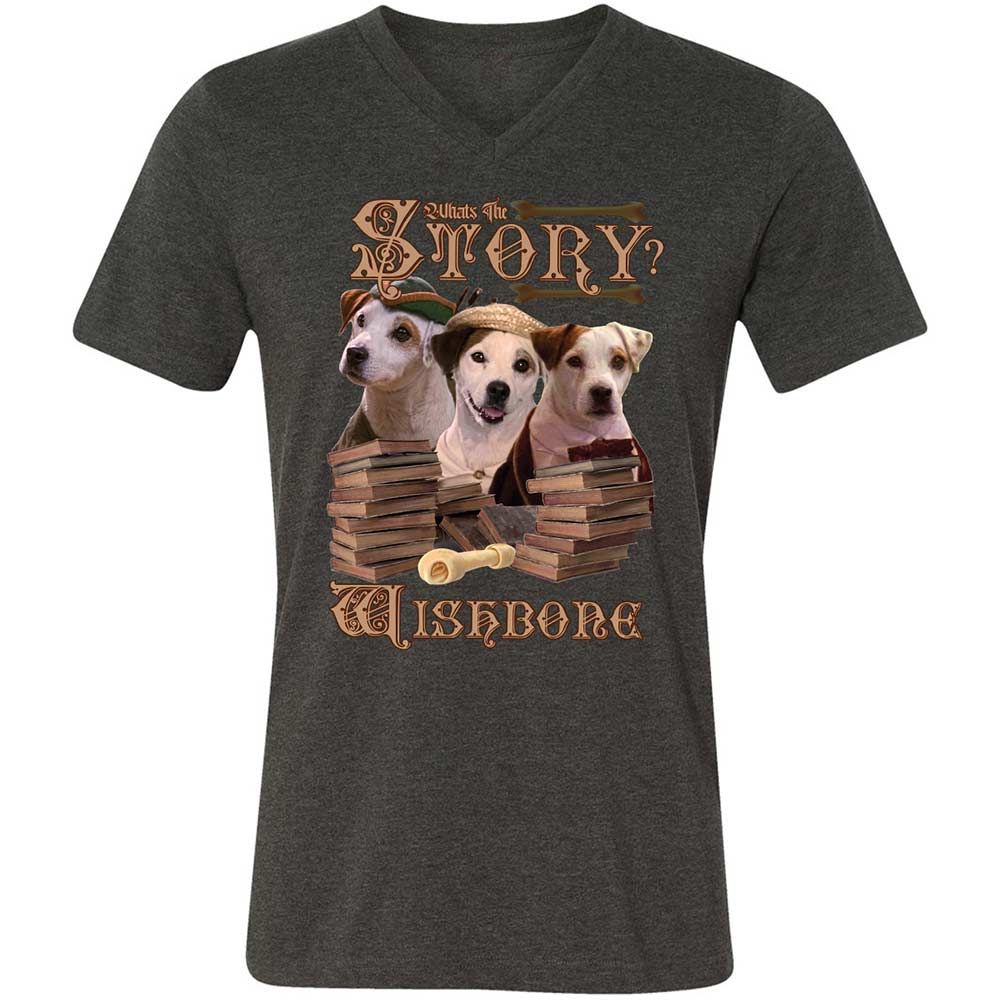 What's the story - Dark Grey Heather - 8
