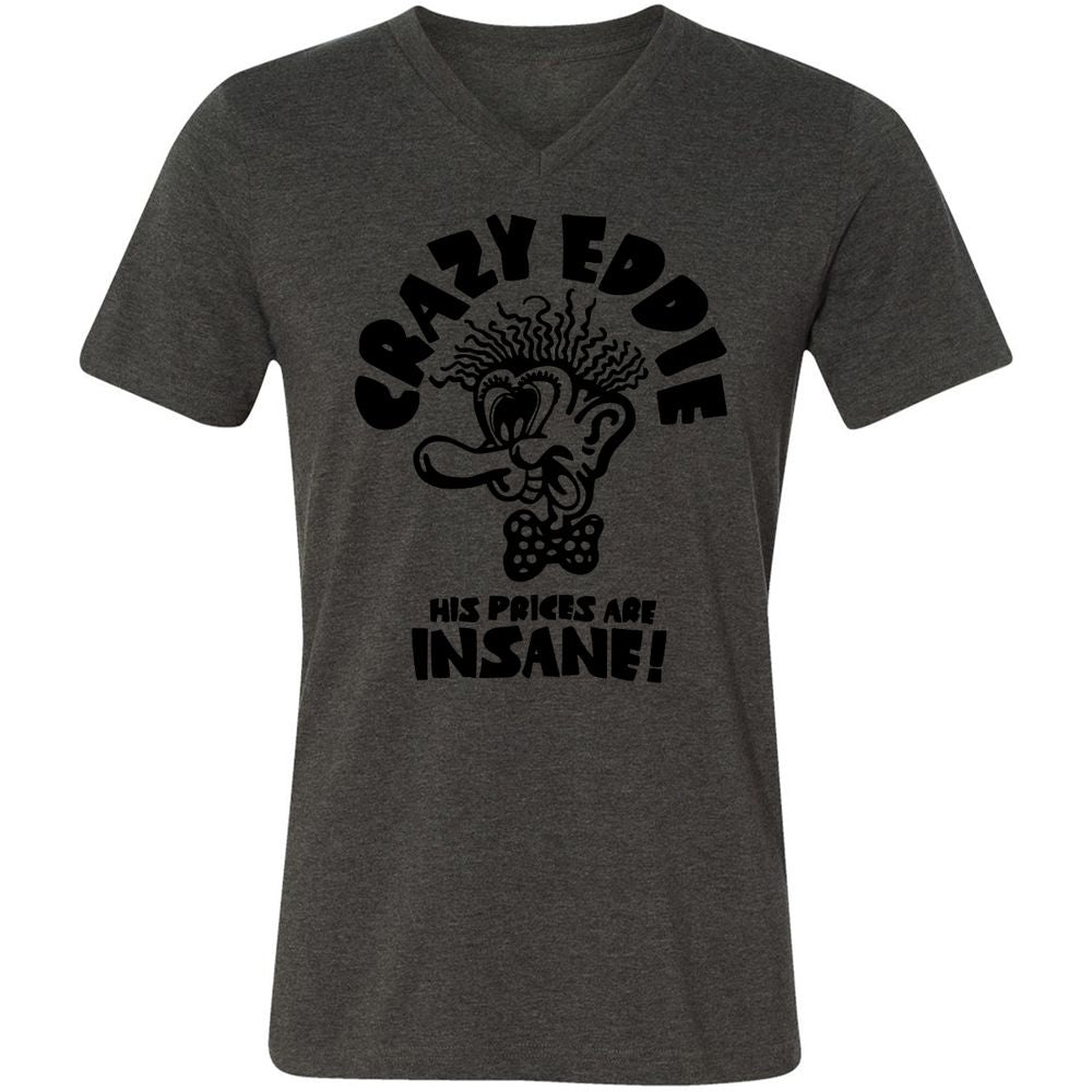 Unisex V-Neck T-Shirt - FN65VSXS - Dark Grey Heather - 8